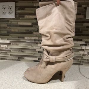 Charlotte Russe heeled boots